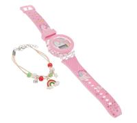 HEALEEP 1 Set Adorable Silicone Watch for Lightweight Wear Resistant Unicorn LED Wristwatch with Cartoon Design for Boys Learn Portable and Fun
