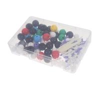 HEALEEP 1 Set Molecular Model Kit for Chemistry Education with Bonds for DIY Assembly and Scientific Experiments for Biochemistry and Molecular Biology Learning