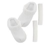 HEALEEP 1 Set Plush Shoes Liners Detachable Winter Warm Insoles for Clogs and Sneakers Soft Fleece Inserts Extra Comfort and Protection for Cold Weather Use