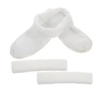 HEALEEP 1 Set Winter Warm Plush Insoles for Clogs Removable Washable Shoe Liners Thick Soft Foot Warmers for Cold Weather Cozy Fleece Lined Inserts for Winter Footwear