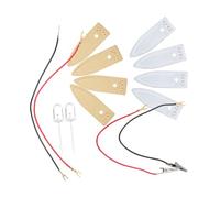 HEALEEP 1 Set Zinc and Copper Anode Set Fruit Battery Experiment Materials for Science Learning and Teaching for DIY Projects and Educational
