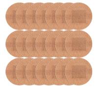 HEALEEP 100pcs Knuckle Wound Care Protectors Adhesive Fabric Breathable Versatile Shape Safe for Sensitive Skin Convenient to Carry Lightweight First Aid for Finger Wounds and Body Parts