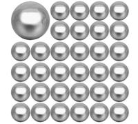 HEALEEP 100pcs Stainless Steel Precision Bearing Balls High Strength Solid Steel Spheres for Mechanical Repair Equipment Art Projects