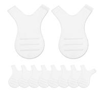 HEALEEP 100pcs Y Shaped Eyelash Lift Brushes Plastic Lash Lift Tool for Effortless Curling and Quick Warming, for Professional Lash Perm and Beauty Salons