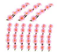 HEALEEP 10Pcs Daisy Headbands Floral Garland Hair Wreaths Lightweight Comfortable for Weddings Festivals Garden Parties and Special Occasions Women