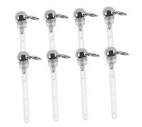 HEALEEP 10Pcs Earrings for Sensitive Ears Lightweight Pierced Earring Retainers Allergic Ear Accessories Versatile and Stylish for Everyday Wear