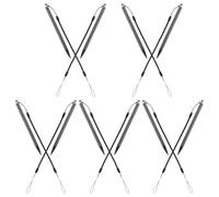 HEALEEP 10pcs Resistive Stylus Pen with Spring Rope for Touchscreen Devices, Universal Capacitive Stylus for Smartphones, Tablets and E-readers, Anti-loss Handwriting and Sketching