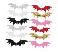 HEALEEP 120pcs Halloween Devil Bat Wings Mini Hair Clips for DIY Costume Doll Decorations and Hat Embellishments Compact Spooky Accessories for Creative Holiday Crafting and Festive