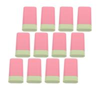 HEALEEP 12pcs Blush Cream Stick Tubes Plastic Lip Balm Vials 3.35x1.81x0.75in Portable Size Multipurpose Packaging Solution Travel Cosmetic Lines