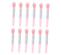 HEALEEP 12Pcs Lip Mask Applicator Lip Brush 1.97X0.39X0.20Inch Portable Easy to Carry Silicone Plastic Stick for Those Who Love Makeup Travel Home Use