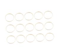 HEALEEP 15pcs Bamboo Dreamcatcher Rings DIY Craft Accessories for Wall Hanging Fan Frame Hoops for Handmade Mandalas Tassel Jewelry Making and Bedroom Decor