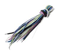 HEALEEP 16 Pairs Colorful Pearlescent Flat Shoelaces of Durable Strings for Sneakers Casual Shoes Random Colors for Unique Style and Individual Character Random Color