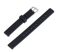 HEALEEP 16mm Replacement Strap Band Silicone Waterproof Wristband Watch Strap Black Comfortable to Wear Skin-friendly Material Elevate Your Style for Christmas Day