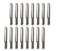 HEALEEP 16pcs Silver Metal Nail for Harp String and Peg for Lyre Fine Workmanship, Easy to Replace, Suitable for Dulcimer and Guzheng Musical Instruments