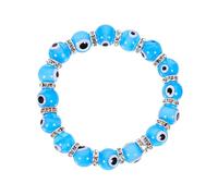 HEALEEP 1pc Evil Eye Styled Bracelet Retro Blue Glass Wrist Chain Unique Personality Wrist Decoration for Women for Outdoor Accessories