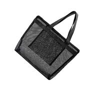 HEALEEP 1pc Large Capacity Mesh Tote Bag Lightweight Toiletry Pouch for Beach Durable Storage to Clean and Reusable for Daily Essentials and Travel