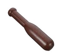 HEALEEP 1Pc Wooden Garlic Masher Creative Grinding Rod for Kitchen Utensils Safe Reusable Wood Material Multipurpose Cooking Tool for Garlic Ginger and Spices