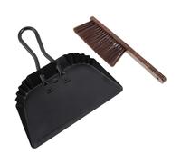 HEALEEP 1set Compact Stainless Steel Dustpan for Easy Household Cleaning Versatile Tool for and Outdoor Use User-Friendly Design for Effortless Management