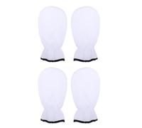 HEALEEP 2 Pairs Paraffin Wax Hand Cover Gloves White Heated Hand Spa Mittens for Moisturizing Exfoliating and Nourishing Reusable Thermal Treatment for Home and Salon Use