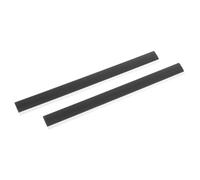 HEALEEP 2 pcs Plastic Dustpan Edge Strips Replacement Parts for Dustpan Easy to Install Sturdy and Safe Design for Efficient Cleaning