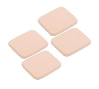 HEALEEP 2 Sets Khaki Sponge Powder Puff for Makeup Practical Wet and Dry Makeup Applicator Soft Square Cosmetic Puff Pads for Setting Powder and Mother's Day