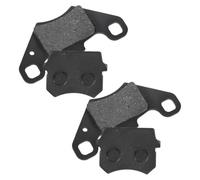 HEALEEP 2 Sets Rear Brake Pads Disc Brake Pads for Utv Dirt Bike Offroad Adventures Easy Installation Long Life Sturdy Fiber Friction Materials for Hobbyists Riders