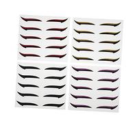 HEALEEP 20 Pairs Eyeshadow Stickers for Women Reusable Eye Makeup Tools for Effortless Application for Parties and Daily Wear Smudge and Charming Eye Looks