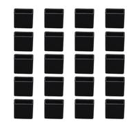 HEALEEP 20 Pieces USB Male Dust Plug Caps Soft Silicone USB Charging Line Plug Protectors Black for Data Cable Dust Protection