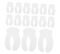 HEALEEP 200pcs Disposable Eye Mask Paper Non Woven Spa Eye Covers for Hydration Nourishing Care Professional Use in Salons Reducing Puffiness Dark Circles