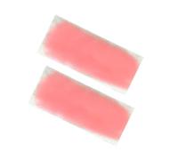 HEALEEP 20pcs Cooling Forehead Strips Heatstroke Prevention Gel Pads for Instant Relief Pink Color Changes with Heat for Fever and Drowsiness Non Woven Backing Safe Cooling