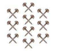 HEALEEP 20pcs Copper Hemisphere Nails High Hardness High Strength Simple Creative Style for Hand-Made Sofa and Woodworking Furniture Making