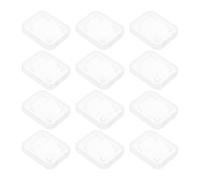HEALEEP 20PCS Memory Card Storage Box Case Holder Single Slot Card Organizer for Travel and Daily Use