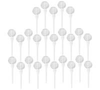 HEALEEP 25pcs 6ml White Lip Gloss Tubes with Wand, Empty Lip Balm Tubes DIY Lipstick Containers for Cosmetic Samples and Travel Use