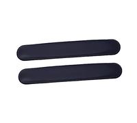 HEALEEP 2pcs Blue PVC Sponge Armrest Cushion Pads for Wheelchairs Long Armrest Replacement Patient Care Accessories Anti-Slip and Comfortable Design