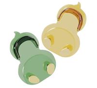 HEALEEP 2pcs Cartoon Duck Acrylic Adhesive Wall Hooks Multifunctional No Drill Bathroom Hangers for Bags Hats Keys Scarves Decorative Household Wall Hook for Easy Storage and Power Plug