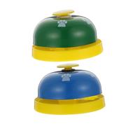 HEALEEP 2pcs Creative Calling Bell Fun Pressing Bell for Kitchen Hotel Reception and Bar Use and Sturdy Design for Table Games and Service Calling