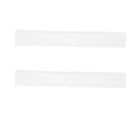 HEALEEP 2pcs Deckled Edge Paper Ruler Acrylic Tear Edge Ruler 11.34 Inches Decorative Collage Tool for Scrapbook Card Making