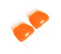 HEALEEP 2pcs Funny Fake Beard for Carnival Cosplay Parties Elastic Party Accessories Safe Material for All Ages Create Memorable Moments for Family Gatherings and Costume Events