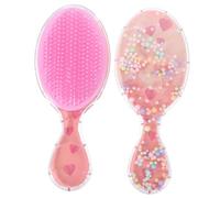 HEALEEP 2pcs Hair Detangling Brush for Girl Cute Hair Brush Portable Soft Bristle