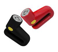 HEALEEP 2pcs Mini Disc Brake Lock for Motorcycle and Bike in Anti-theft Wheel Locks for Scooter and Bicycle Use