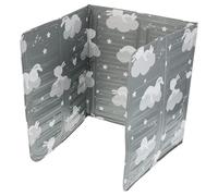 HEALEEP 2pcs Oil Shield Baffle Aluminum Foil Boards Heat Insulation Oil-Splash Prevention Foldable Design for Home Kitchen Cooking