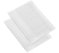 HEALEEP 2pcs PVC Driving Licence Holder Organizer Protecting Driver's License and Membership Cards Practical Card Sleeve for Daily Use