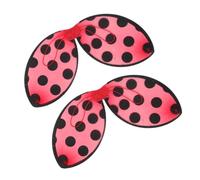 HEALEEP 2pcs Red Ladybug Wings for Lightweight Insect Cosplay Costume Accessory for S Halloween Performances School Plays and Party Decorations Random Color