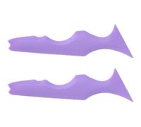 HEALEEP 2pcs Silicone Eyeliner Stencils Makeup Tool for Girls and Women, Reusable Eye Liner Shadow Guide Template to Create Shaped Eyes Line for Eyeliner and Eyeshadow Application