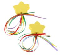 HEALEEP 2pcs Star-shaped Car Antenna Toppers Sponge Vehicle Decoration Unique Design Easy Installation Protecting Antenna from Impacts for Outdoor Travel and Everyday Driving