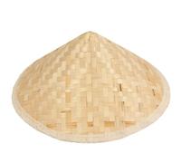 HEALEEP 2pcs Traditional Chinese ’s Bamboo Weaving Conical Straw Hats Large Size L Rice Farmer Hats Wall Hanging Decor for Party and Costume Accessories