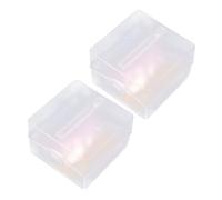 HEALEEP 2pcs Transparent Money Pull Box for Birthday Cake Money Cake Making Mold for Party Supplies for Graduation and Special Occasions