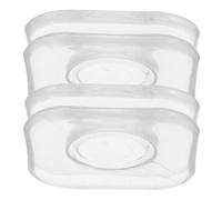 HEALEEP 2pcs Universal Car Phone Holder with Washable Nano Gel Pad, Traceless Reusable Adhesive Cell Phone Mount for Dashboard and Home Office, Multifunctional Non-Slip Storage Pad