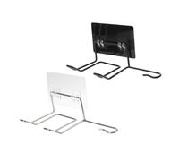 HEALEEP 2Pcs Wall Mounted Storage Bracket for Hair Dryer and Accessories No Drill Adhesive Hanger Stylish Design for Bathroom Home and Salon Decor