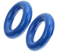 HEALEEP 2pcs Weight Ring Erlenmeyer Flask Weight Ring with Iron and Plastic Material, Easy to Maintain and Carry, Professional Design, Random Colour, for Experiments in Random Color